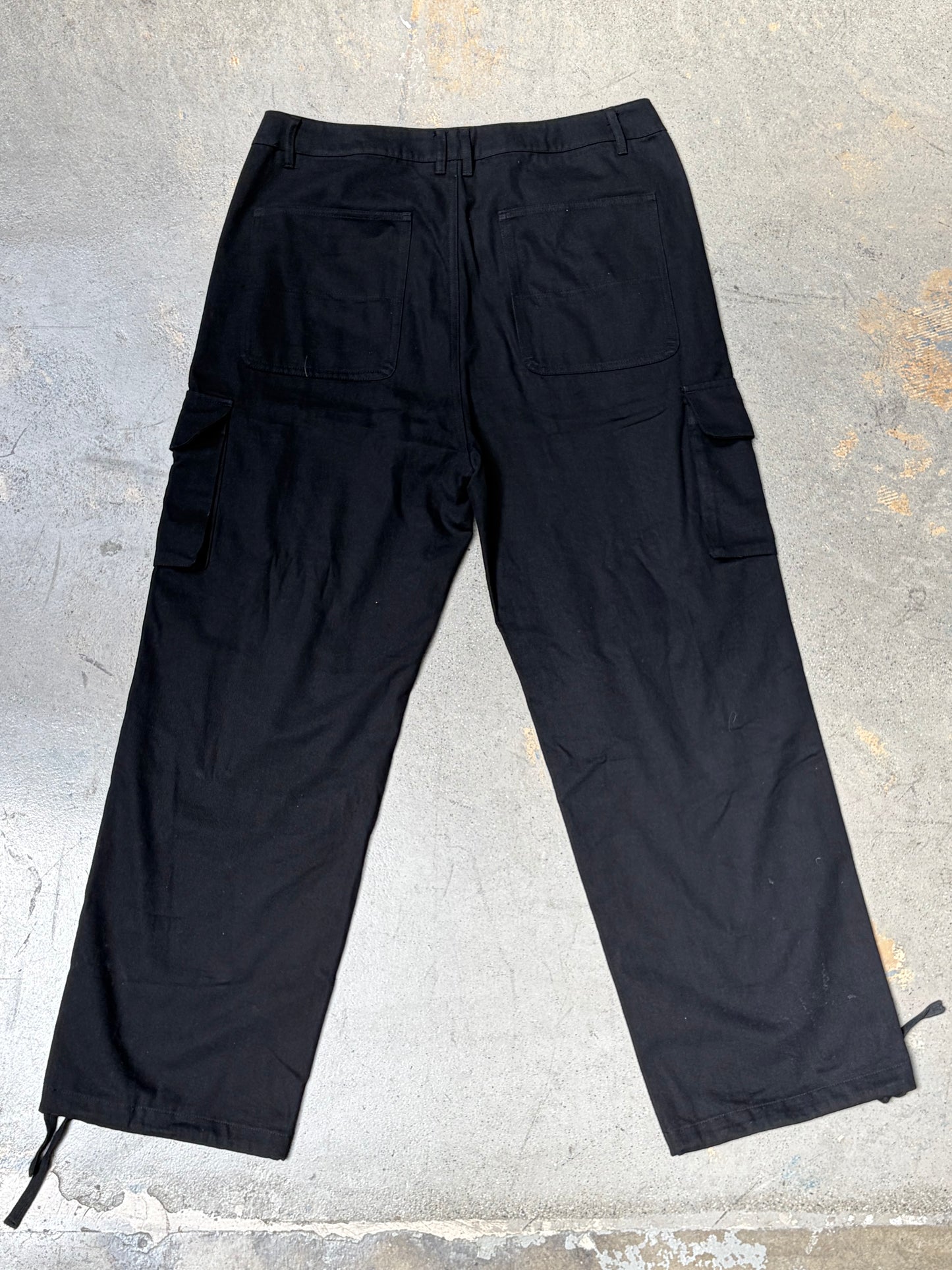 Sweats Collective Cargo Pants Black Large (34) (Pre-Owned)