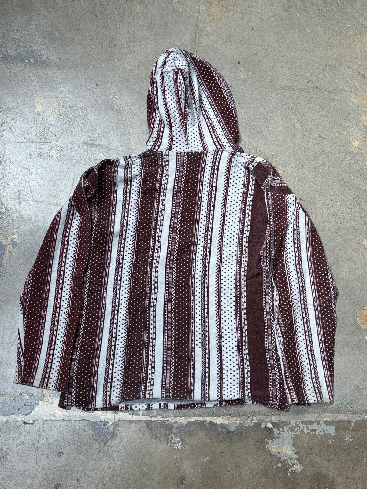 Vintage Stussy Poncho Red Large (Pre-Owned)