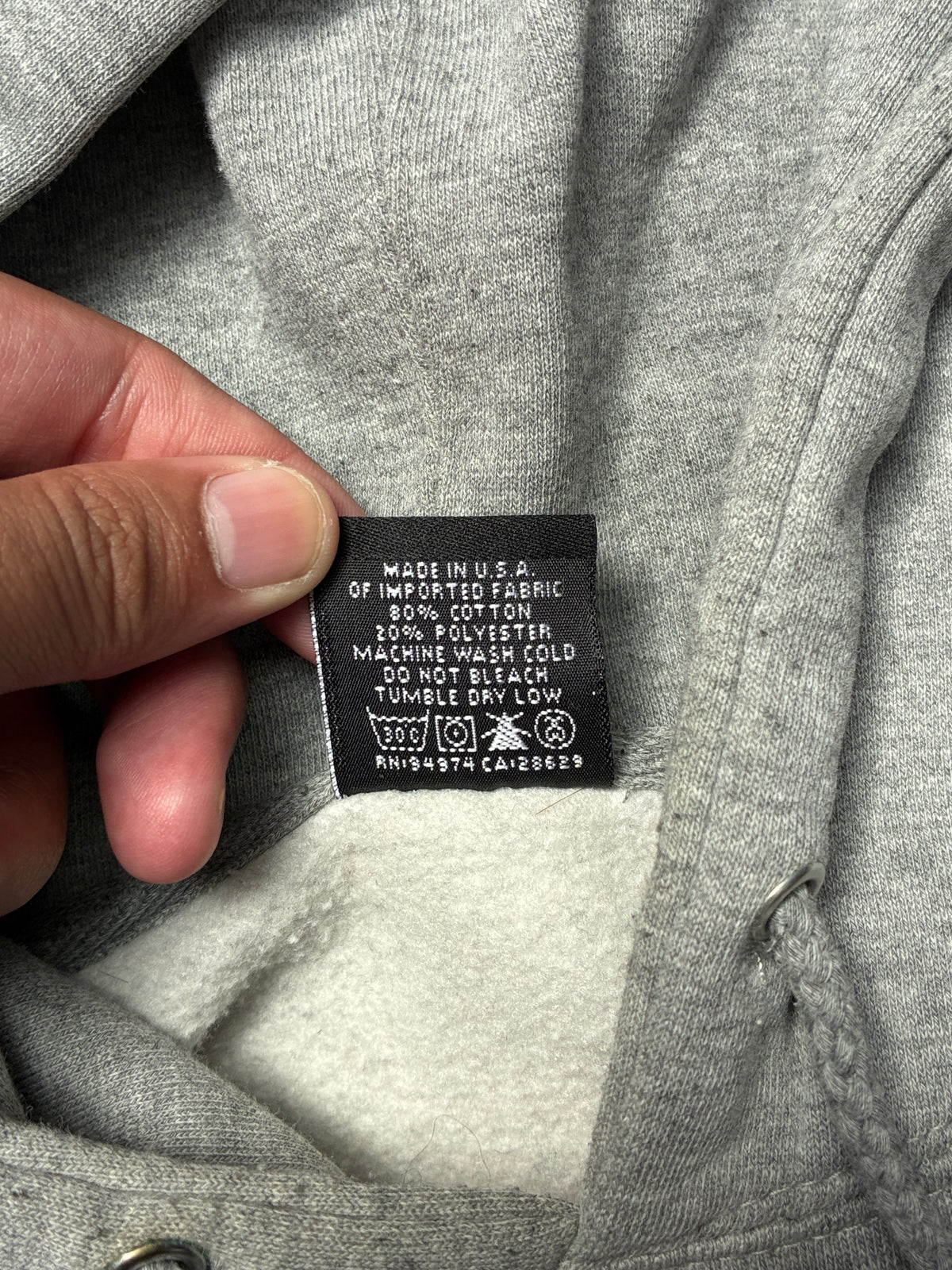 Vintage Stussy XXV Hoodie Grey XL (Pre-Owned)