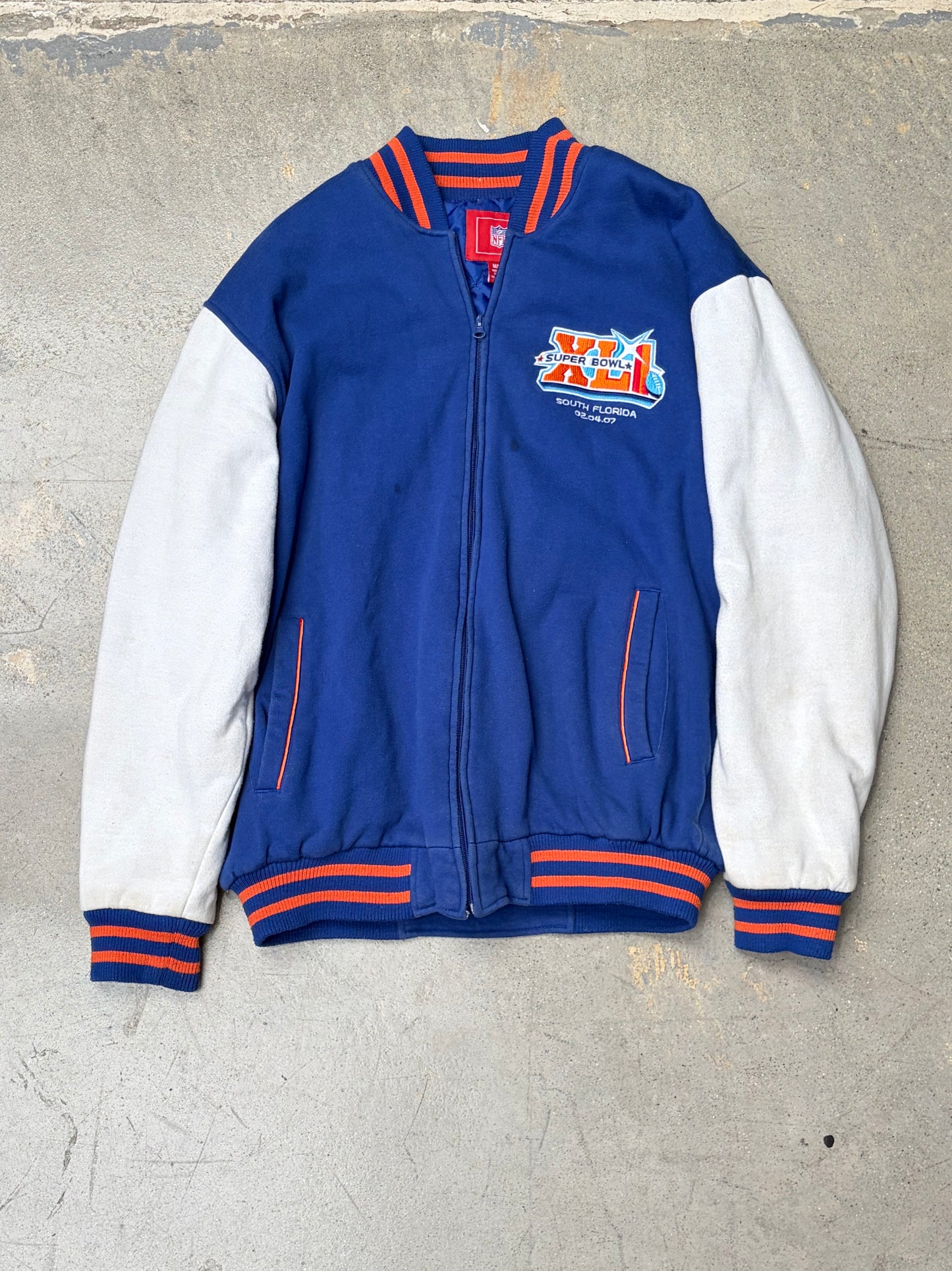 Vintage NFL Super Bowl XLI Varsity Jacket M (Pre-Owned)