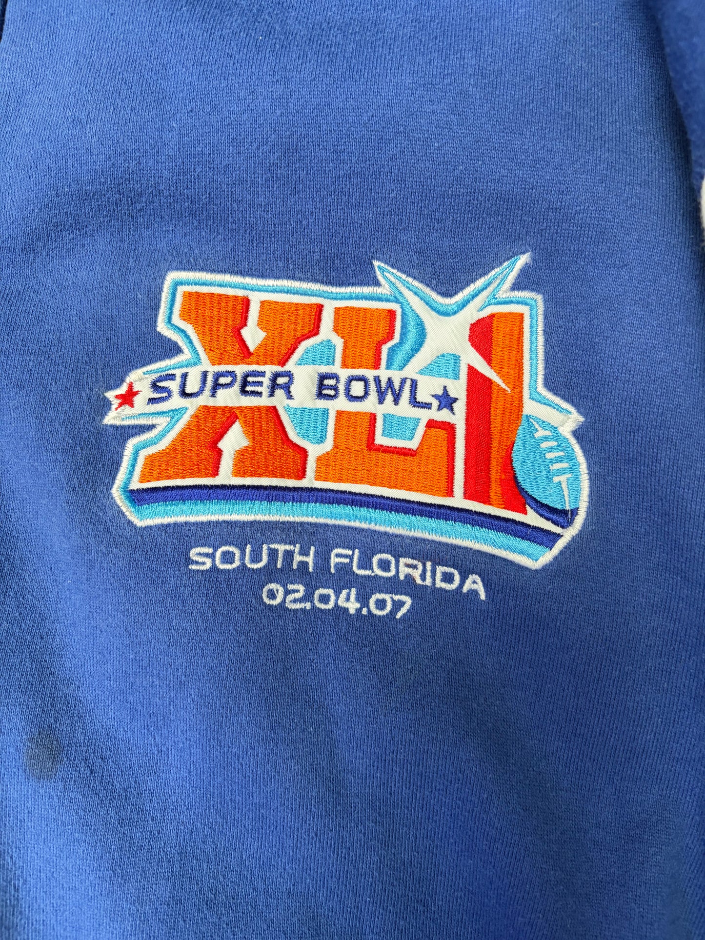 Vintage NFL Super Bowl XLI Varsity Jacket M (Pre-Owned)
