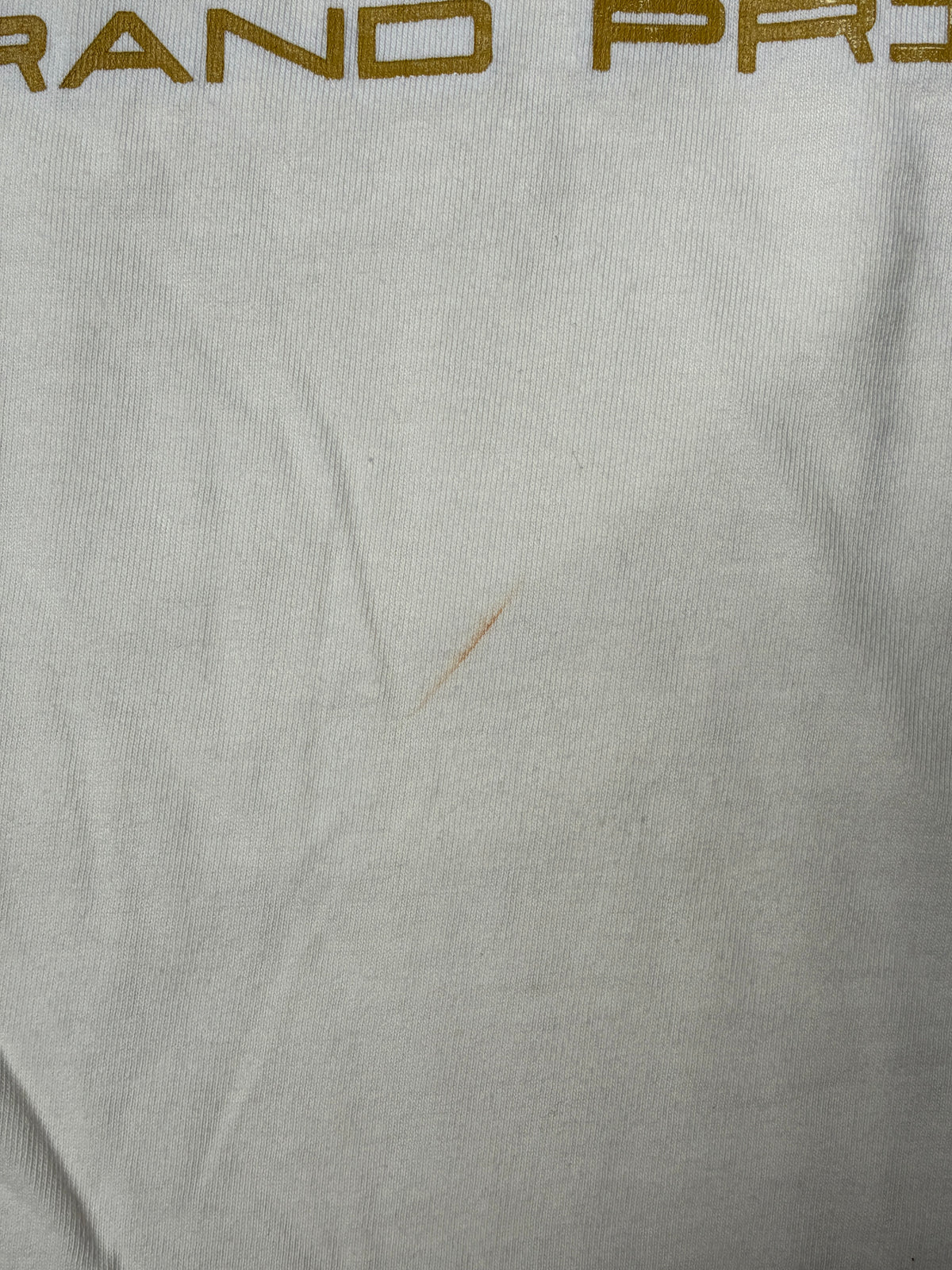 Rhude Grand Prix T-Shirt White Small (Pre-Owned)