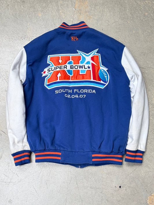 Vintage NFL Super Bowl XLI Varsity Jacket M (Pre-Owned)