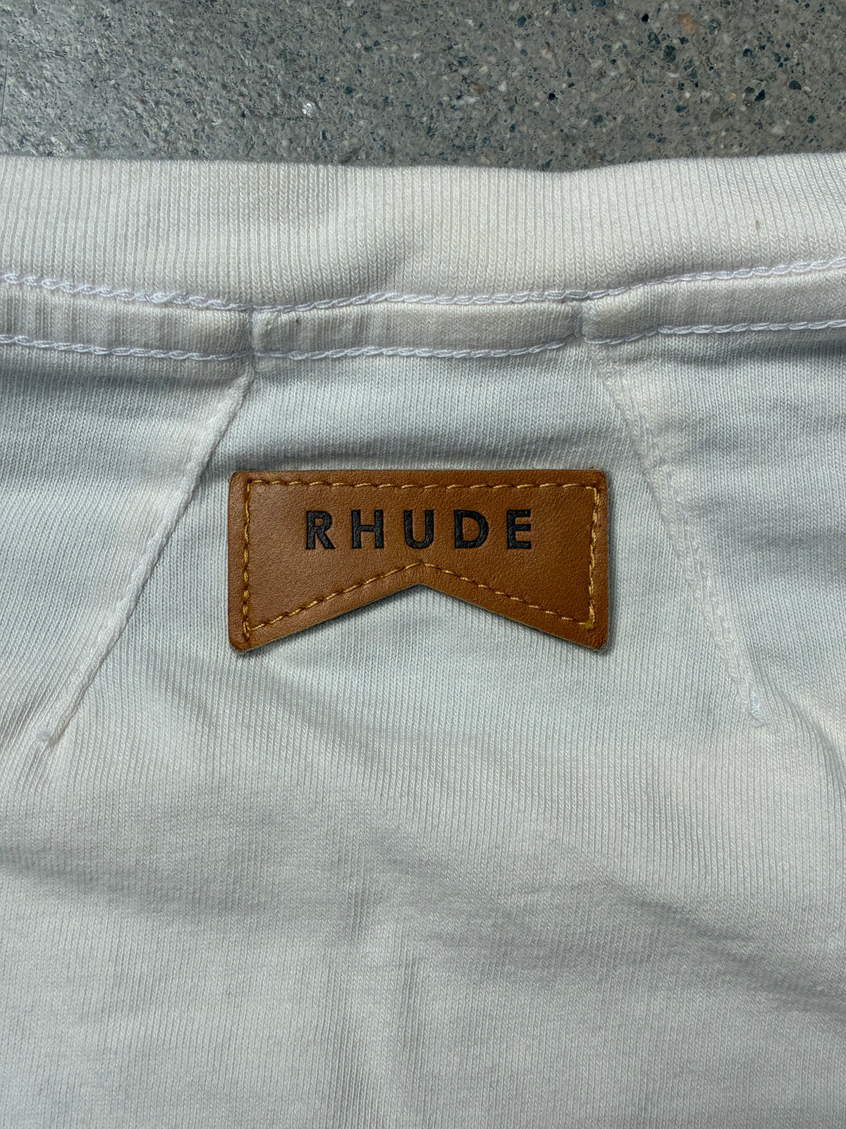 Rhude Grand Prix T-Shirt White Small (Pre-Owned)