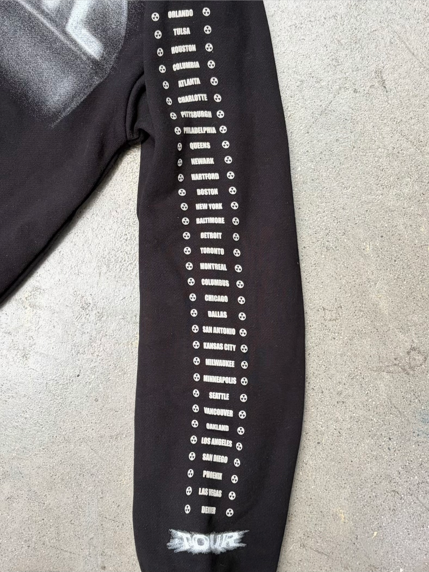 Don Tolliver Octane Tour Hoodie Black Medium