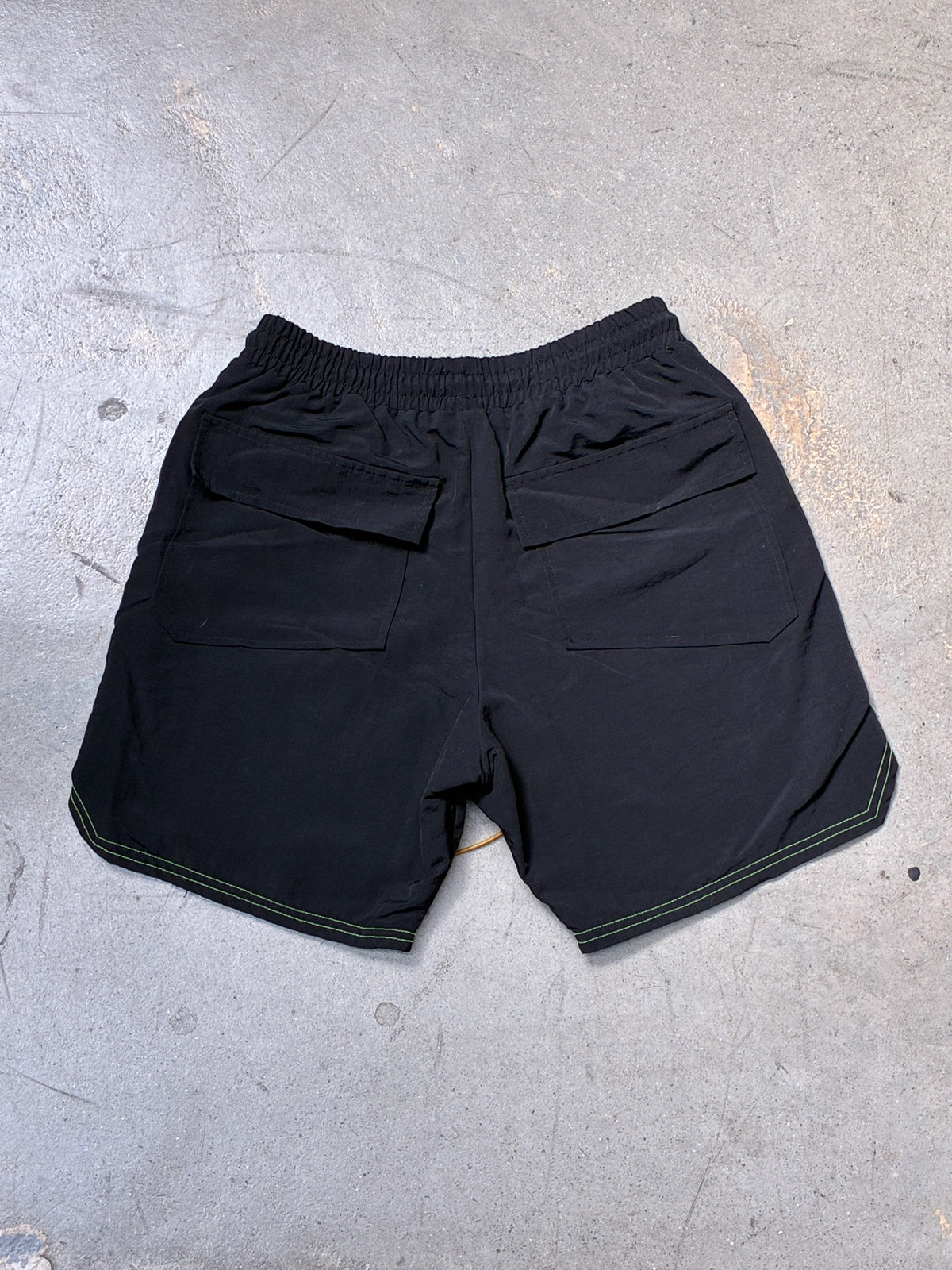 Rhude RH Logo Swim Trunks Black (Small) (Pre-Owned)