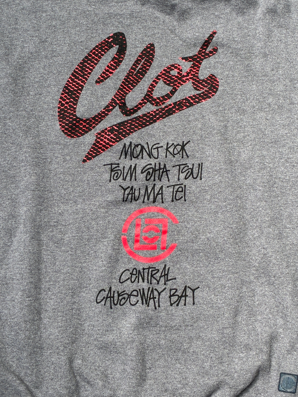 Stussy X Clot Hoodie Grey(Pre-Owned)