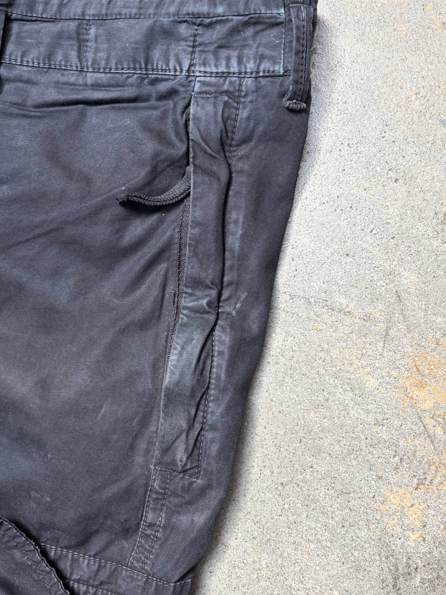 Stone Island Cargo Pants Slim Fit Black (34) (Pre-Owned)