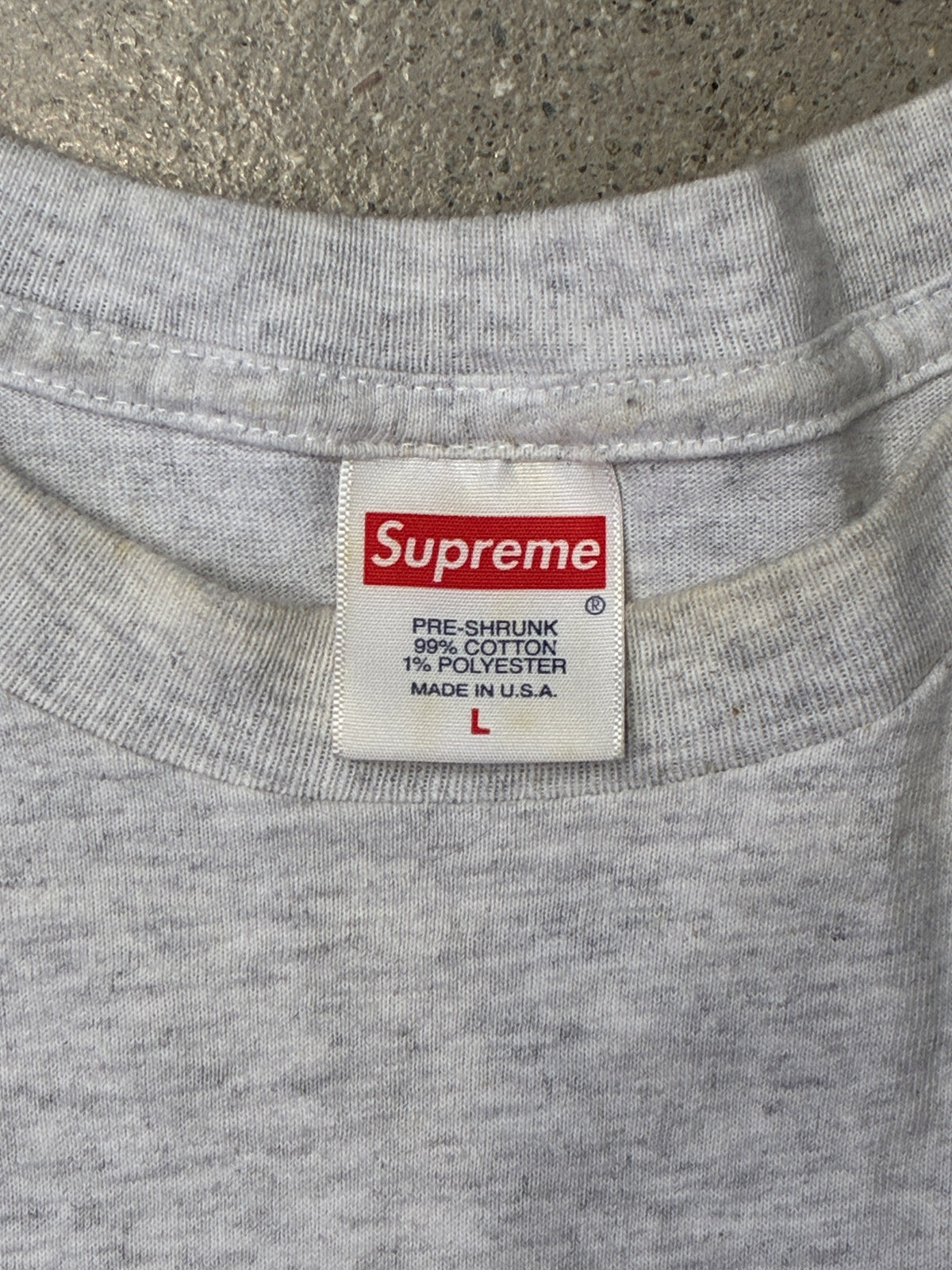 Supreme Leda and the Swan Tee Heather Grey (Pre-owned)
