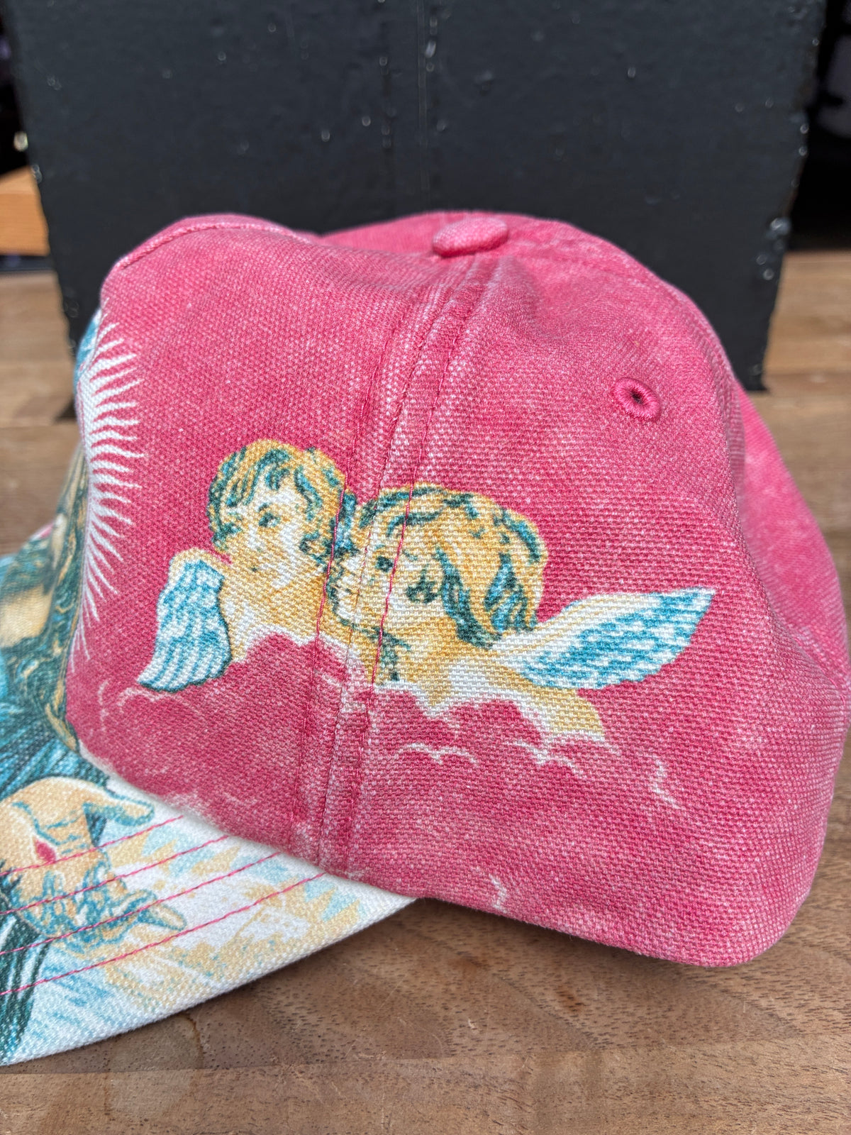 Supreme Jesus 5 Panel Hat (Lt. Red)