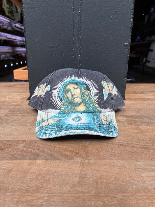 Supreme Jesus 5 Panel Hat (Black)