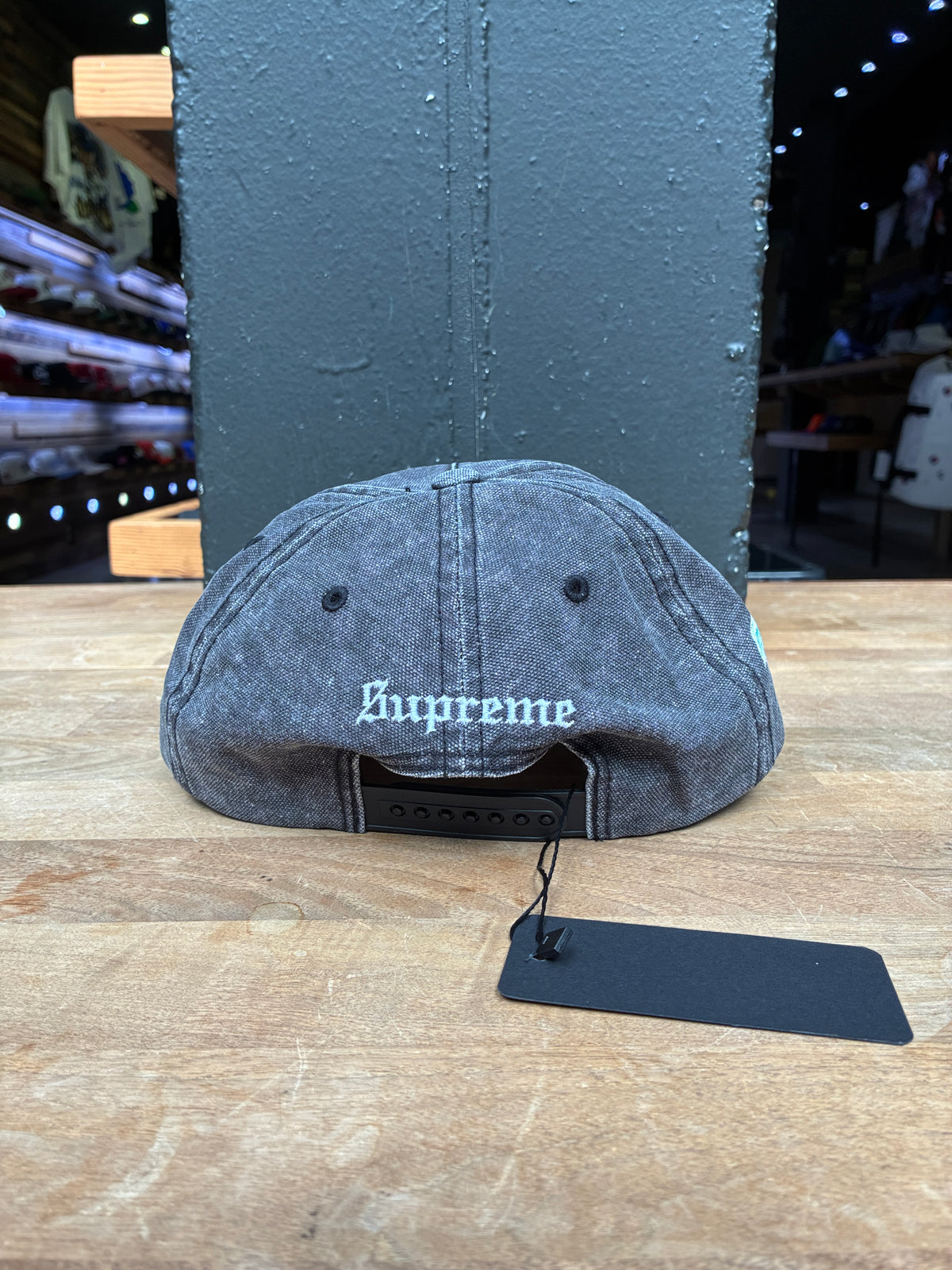 Supreme Jesus 5 Panel Hat (Black)