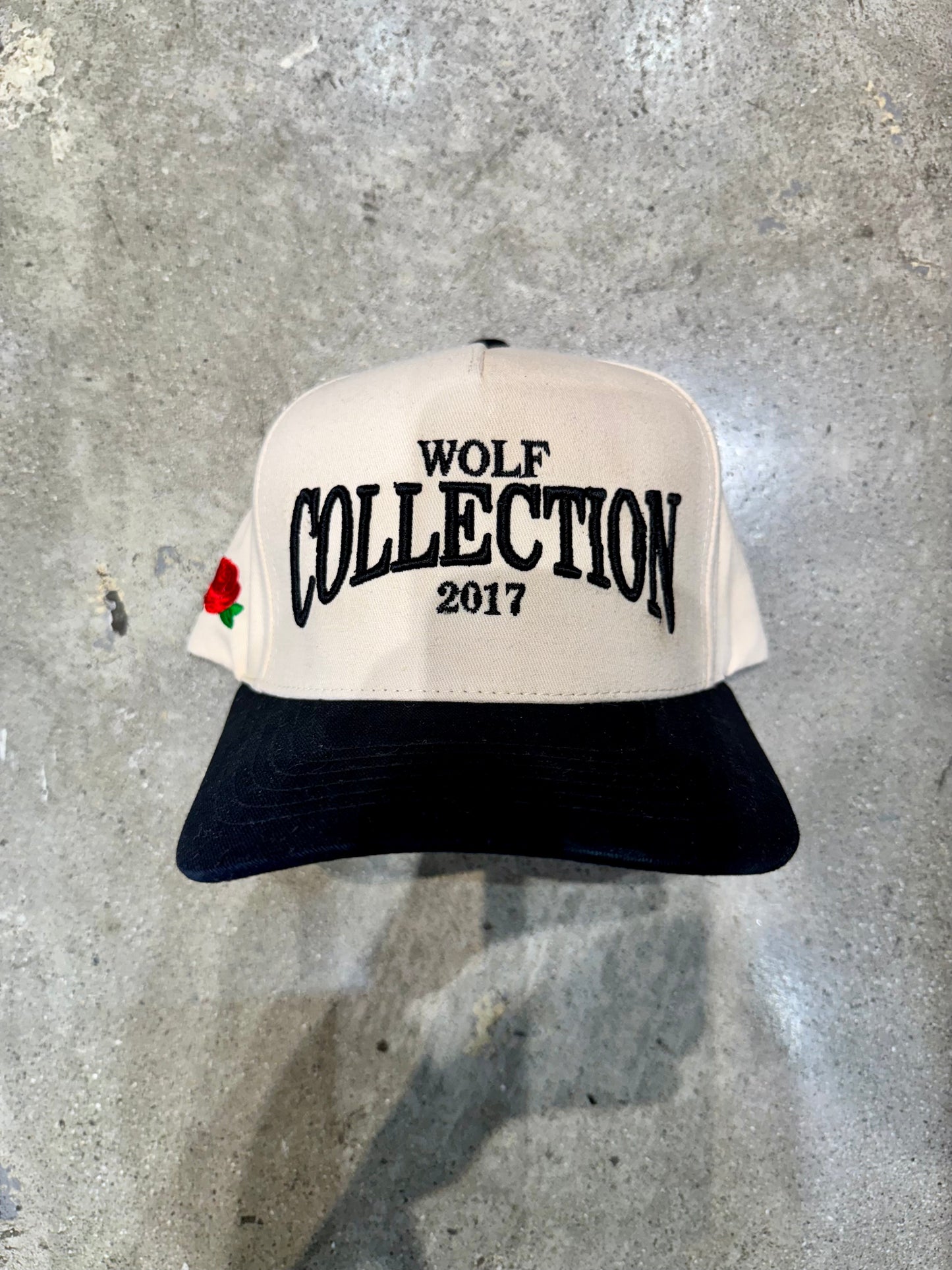 Wolf Collection "Collection" Snapback Cream/Black