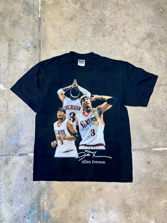 Exclusive LA Allen Iverson Tee Black