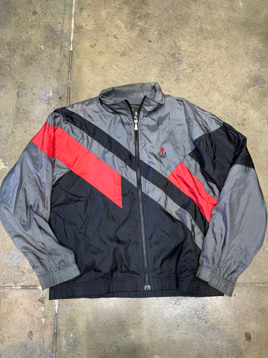 Olympic 1992 USA Track Jacket Silver/Black/Infared