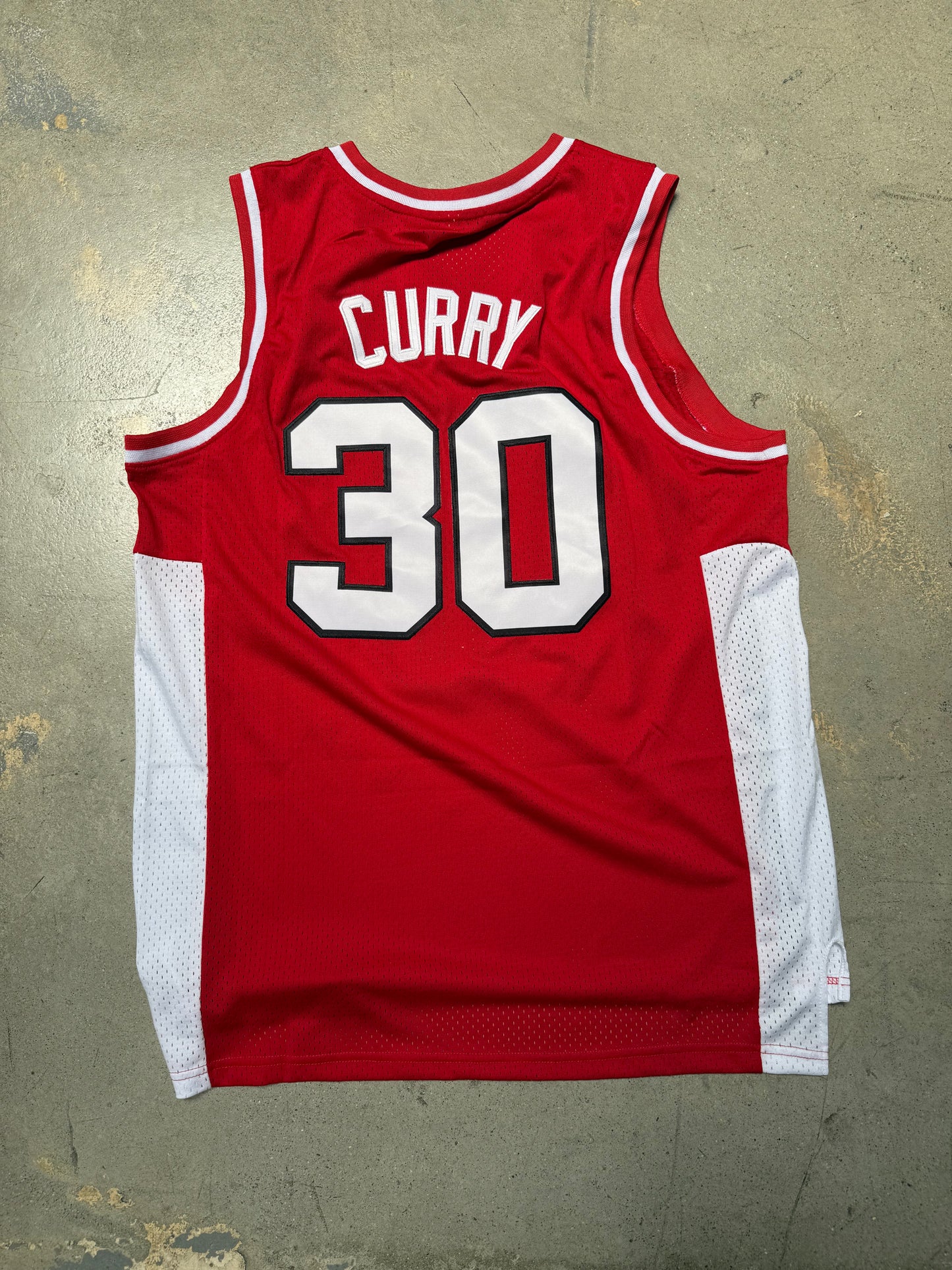 Davidson Steph Curry Jersey Red XL