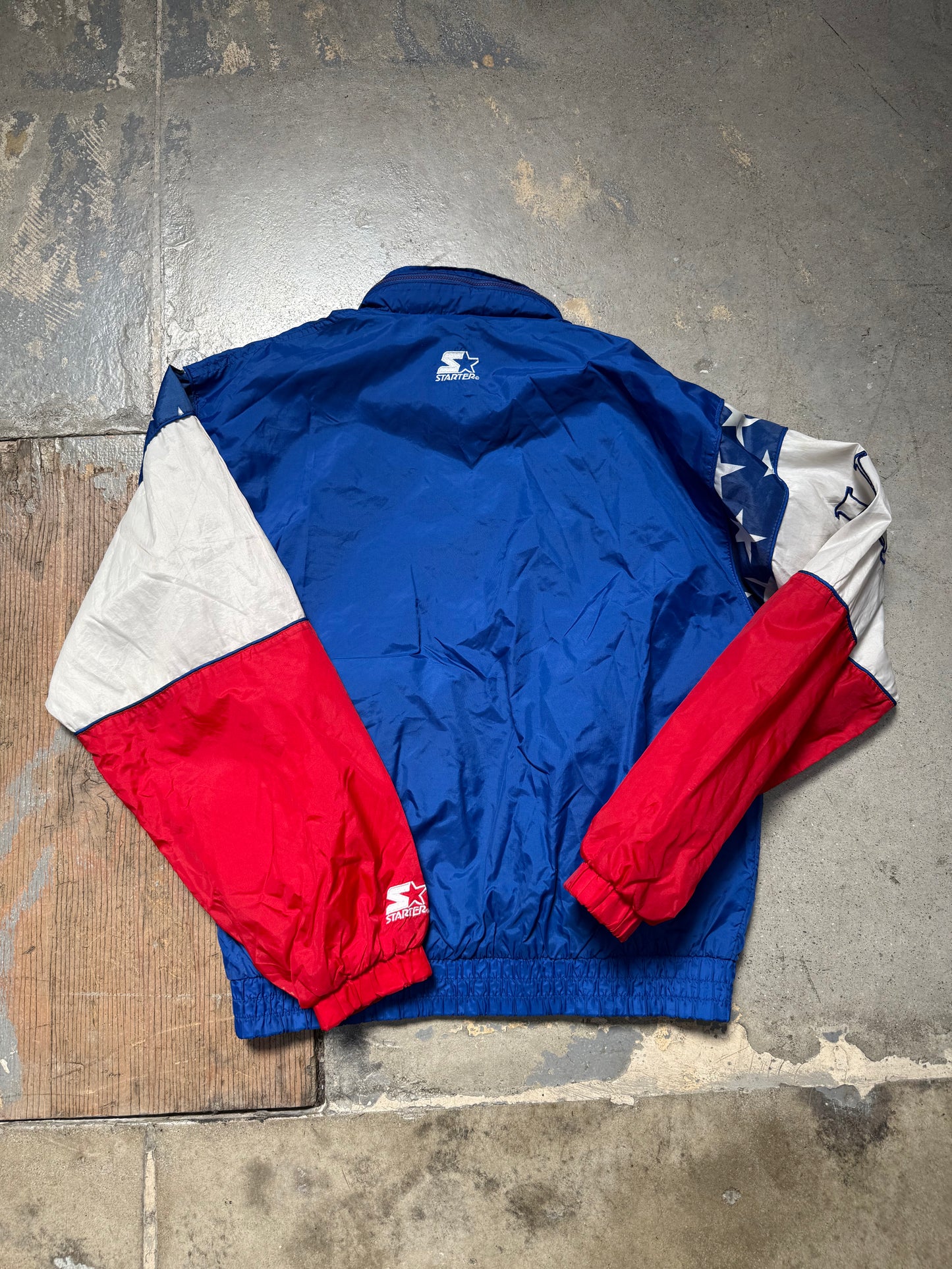 Starter 1996 Atlanta Olympics Jacket Blue/White/Red XL (Used)