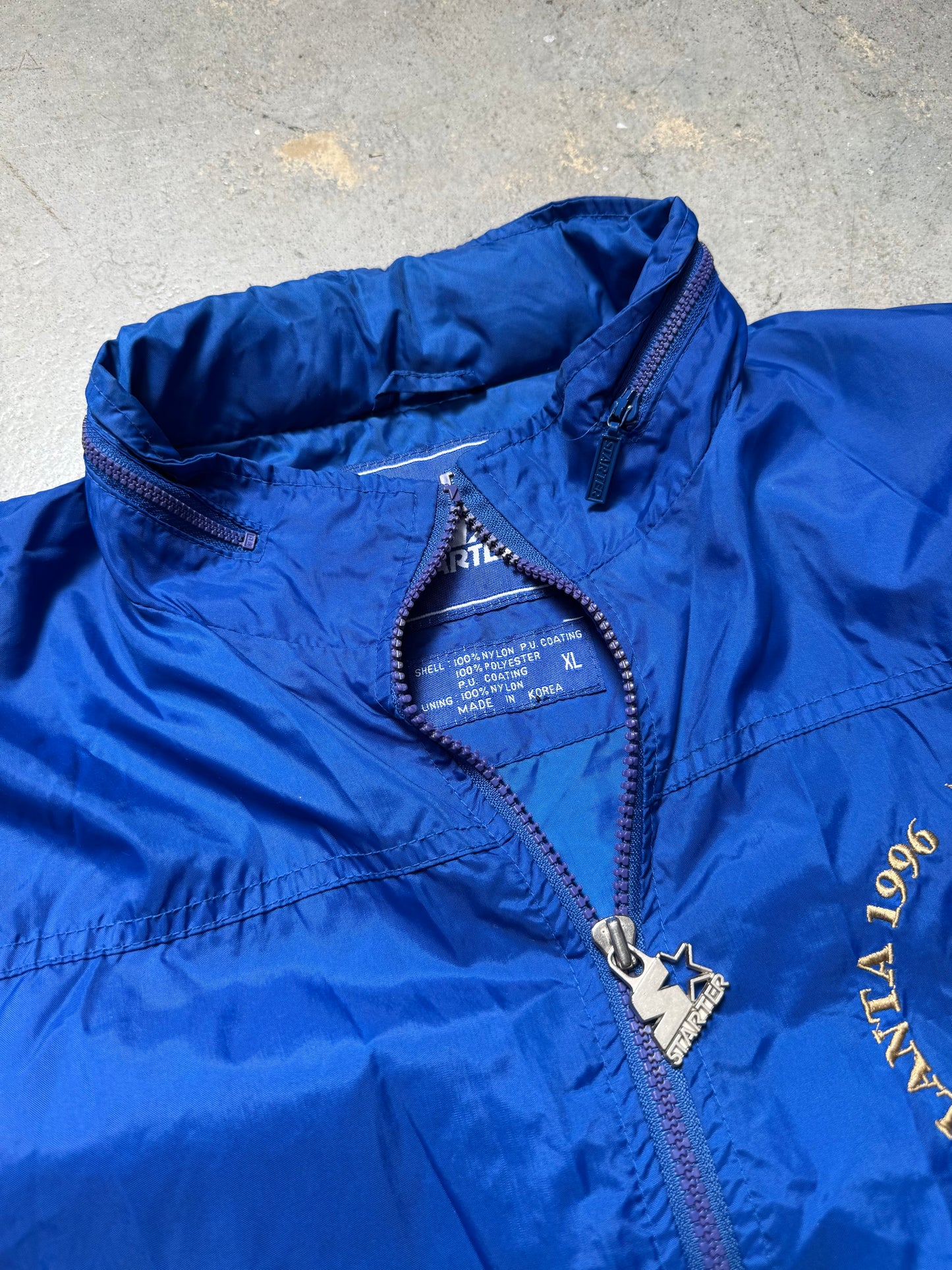 Starter 1996 Atlanta Olympics Jacket Blue/White/Red XL (Used)