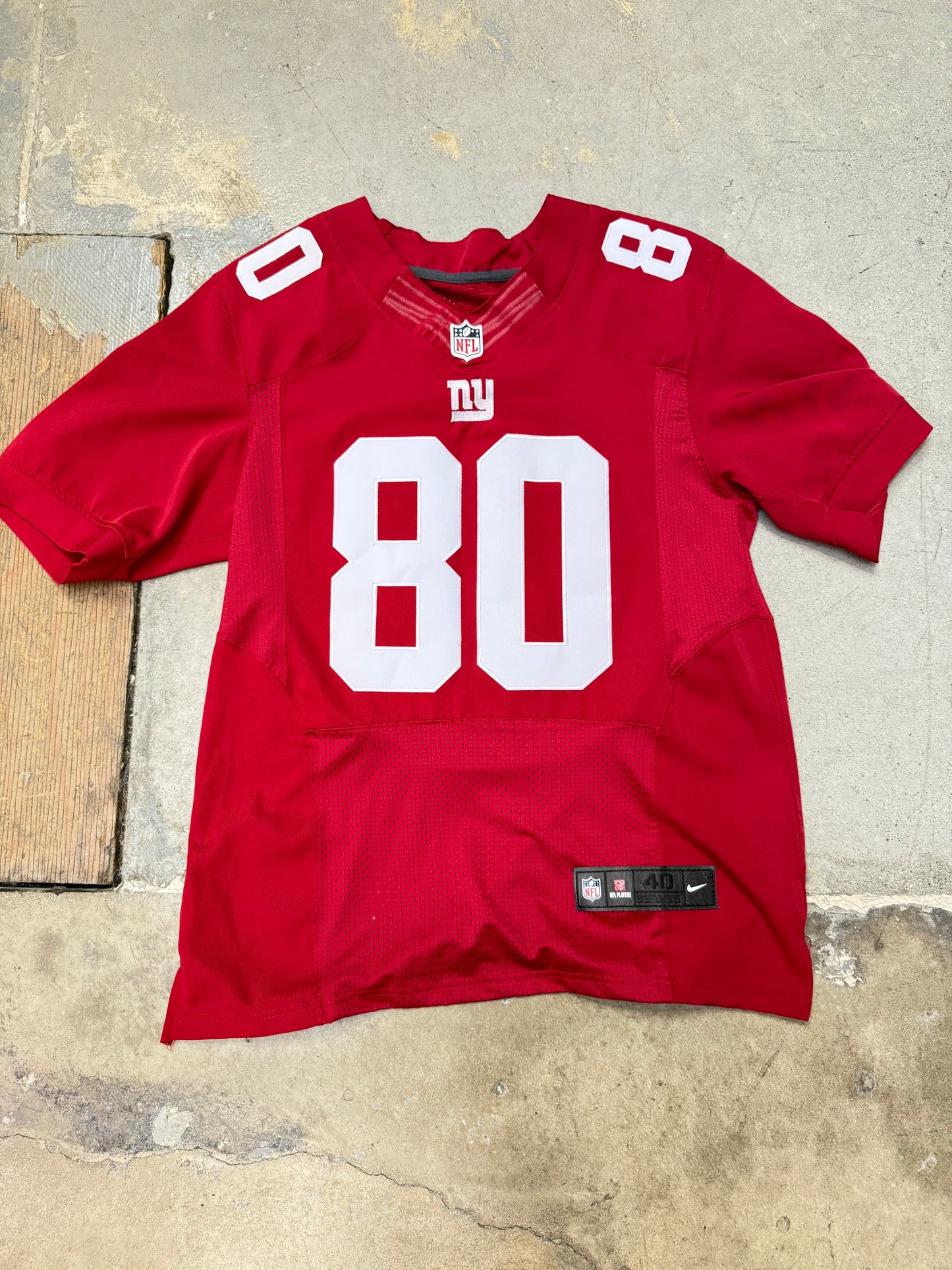 Nike NY Giants Victor Cruz On-Field Jersey Red Medium (Pre-Owned)