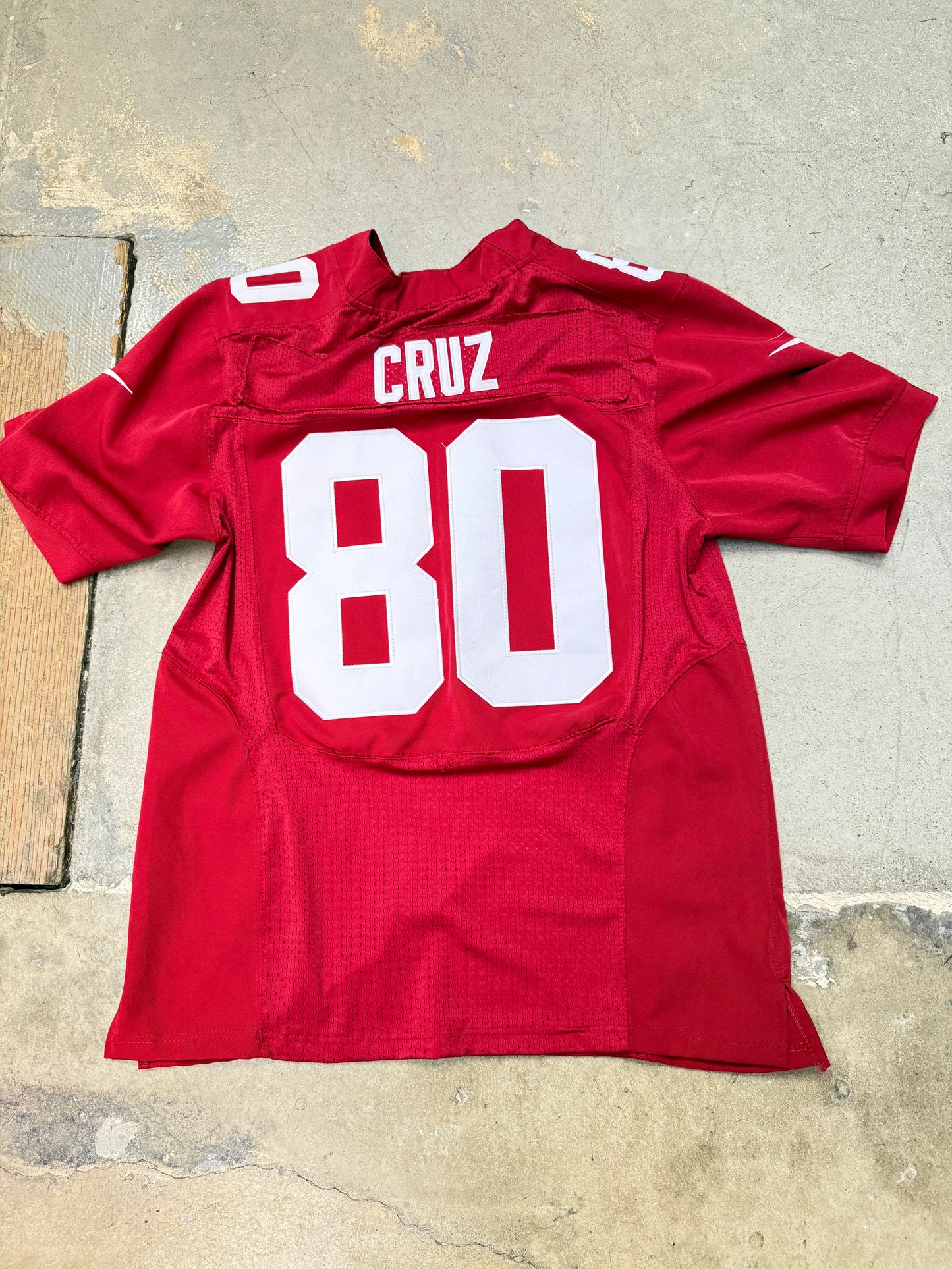 Nike NY Giants Victor Cruz On-Field Jersey Red Medium (Pre-Owned)