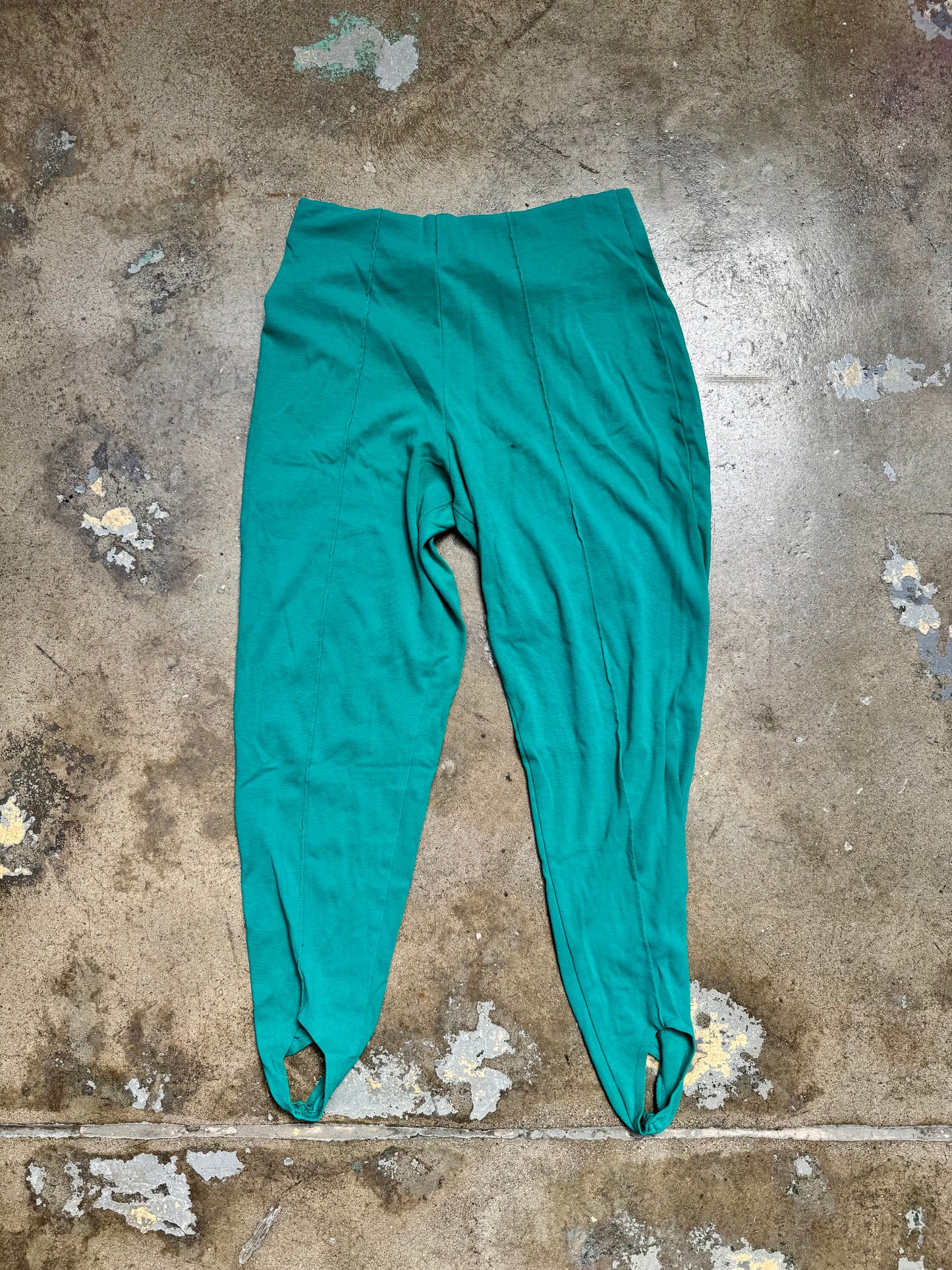 Vintage Best American Leggings Teal Small