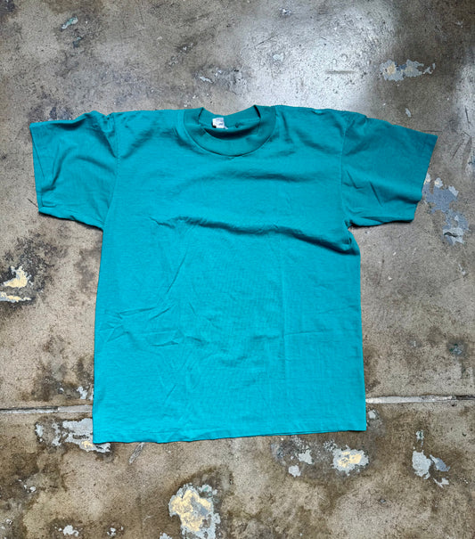 Vintage Oneita T Shirt Teal XL