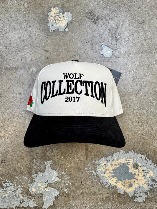 Wolf Collection "Wolf Collection" Suede Brim Snapback Chrome/Black