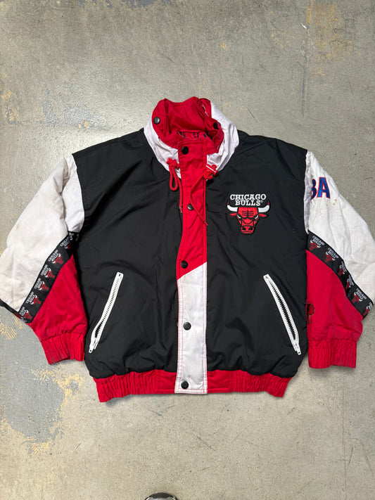 Chicago Bulls Pro Player by Daniel Young Jacket Black Youth Medium (Used)