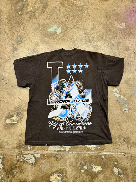 Sworn to Us City of Champions Washed Black XXL