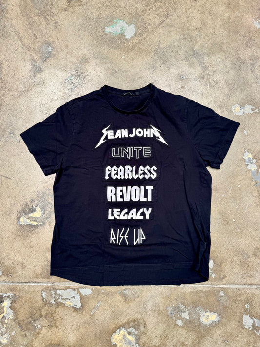 Sean John Rock T Shirt Black XXL