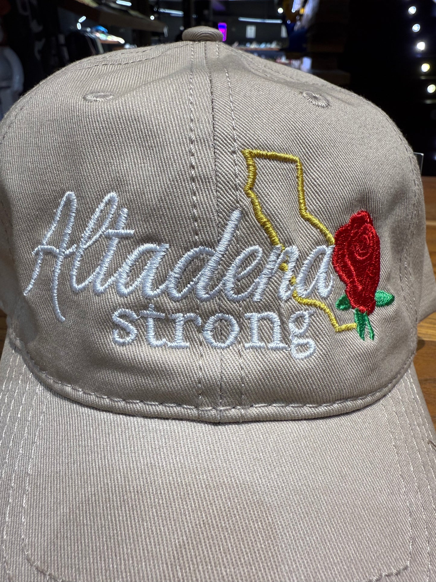 Wolf Collection Altadena Strong Cali Rose Dad Hat Various Colors