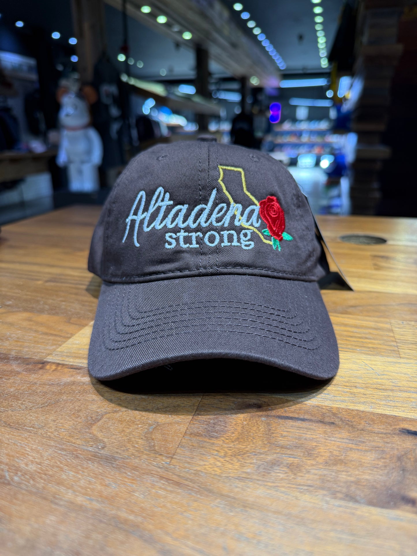 Wolf Collection Altadena Strong Cali Rose Dad Hat Various Colors