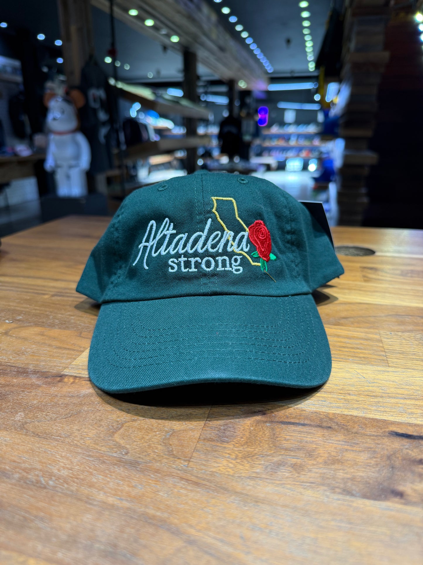 Wolf Collection Altadena Strong Cali Rose Dad Hat Various Colors