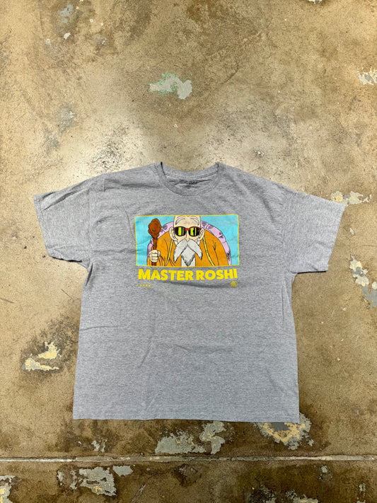 DragonBall Z Master Roshi T Shirt Gray XL