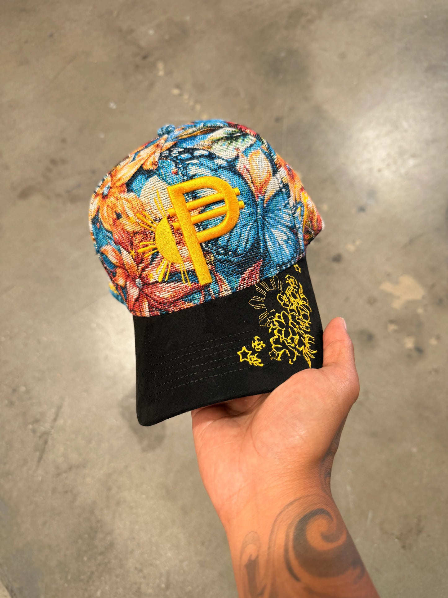 Eazy LA Lola's Tapestry Snapback Botanical