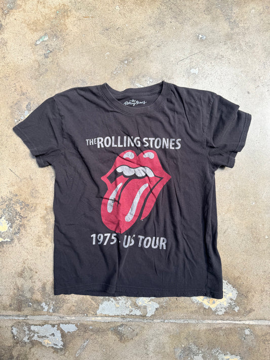 Rolling Stone Tongue Tee Black L