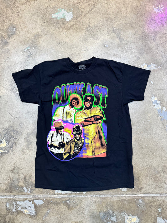 Outkast Merch T Shirt Black Large