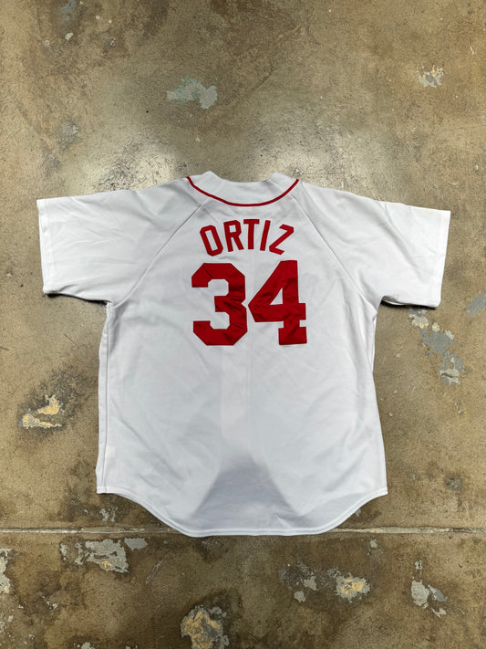 Majestic Red Sox David Oritz Jersey White XL
