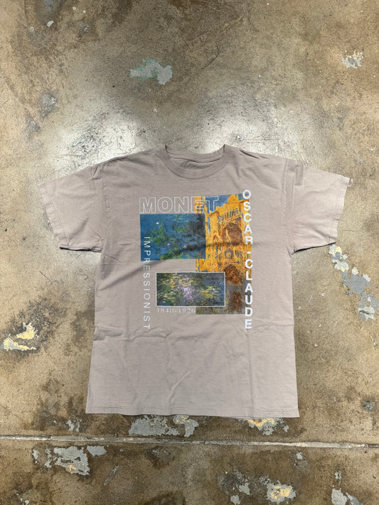 Monet Art Tee Khaki XL