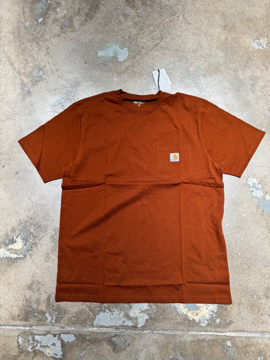 Carhartt Pocket T Shirt Brandy XL