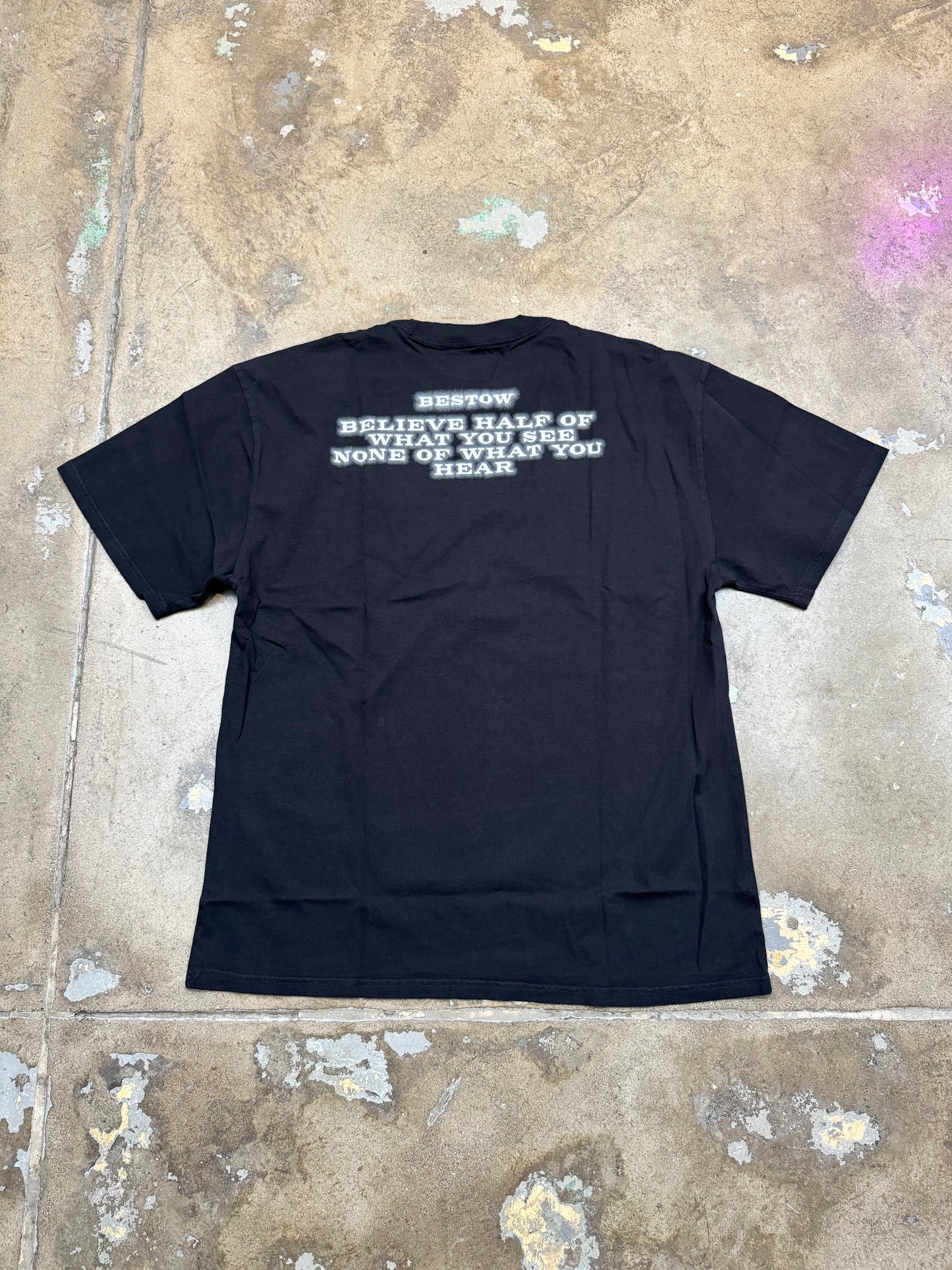 Bestow Jay Z Black Album T Shirt Black XXL