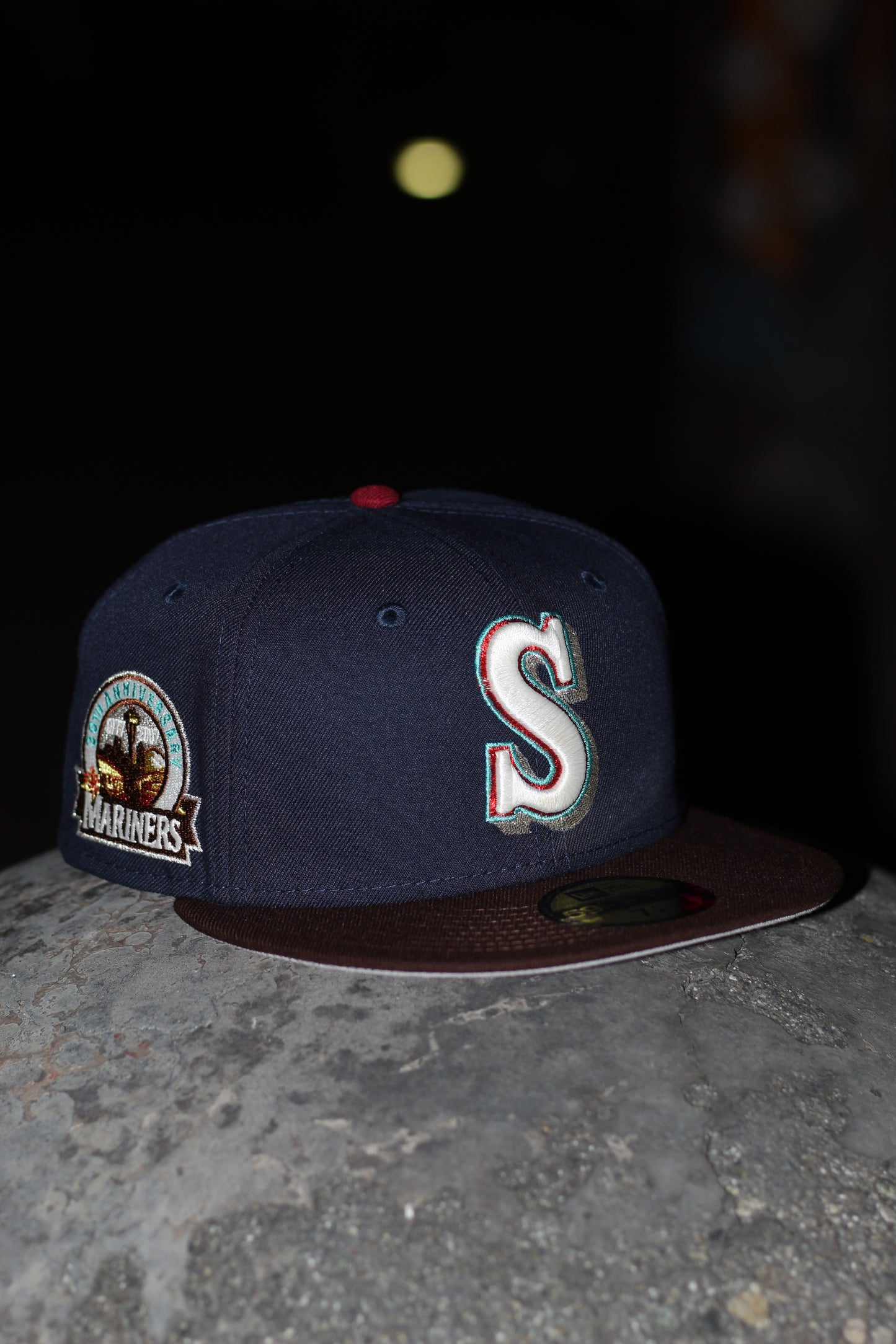 New Era 5950 Seattle Mariners Freestyle Navy/Walnut