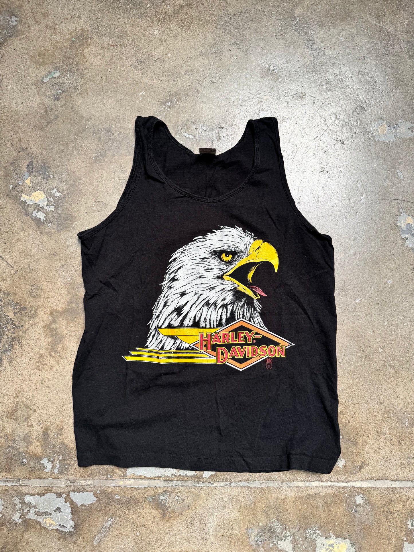 Harley Davidson Anderson,SC Black Tank Top L