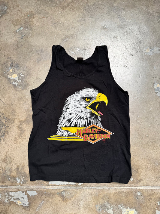 Harley Davidson Anderson,SC Black Tank Top L