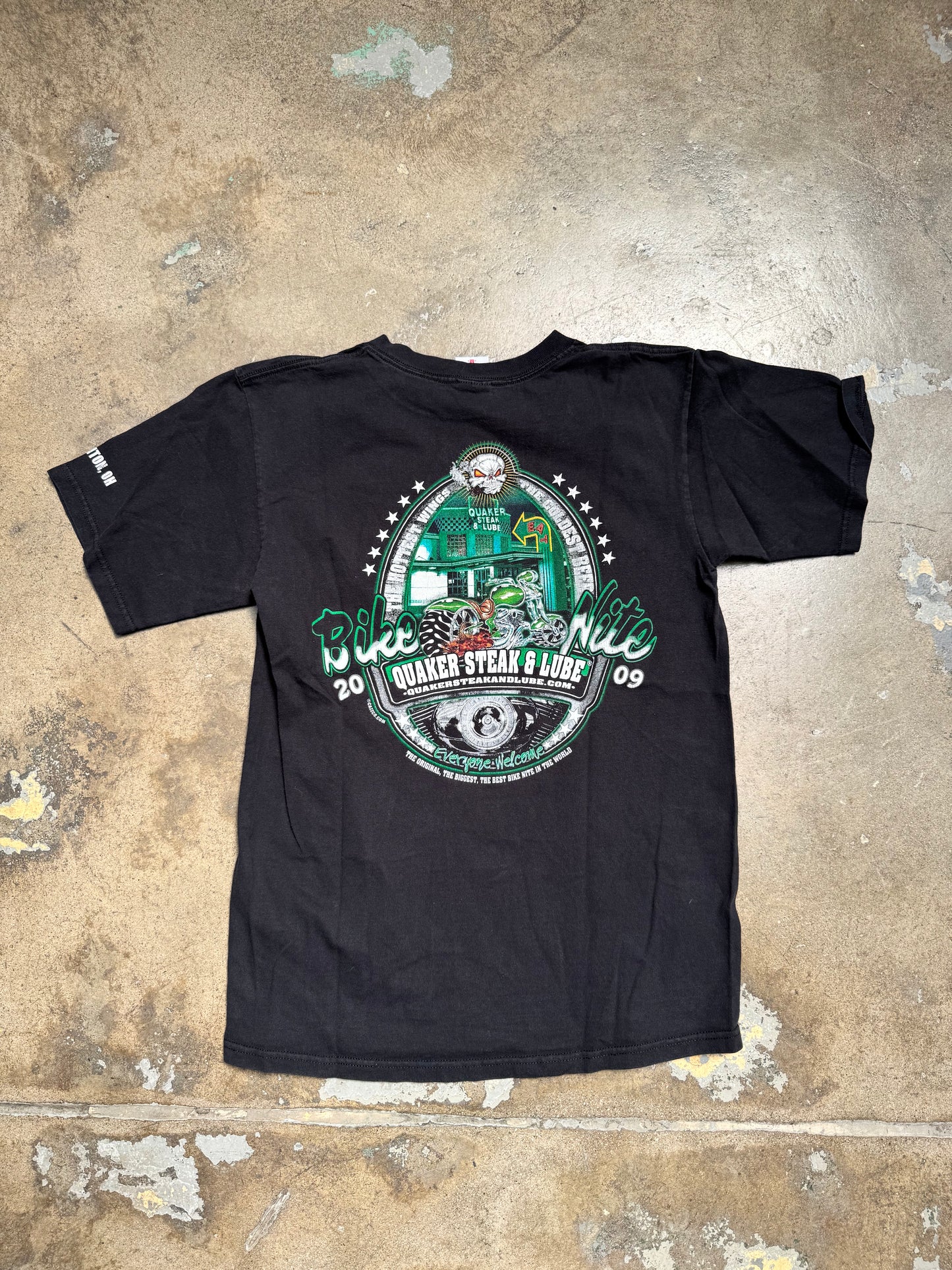 Bike Nite 2009 Quaker Steak & Lube T Shirt Black M