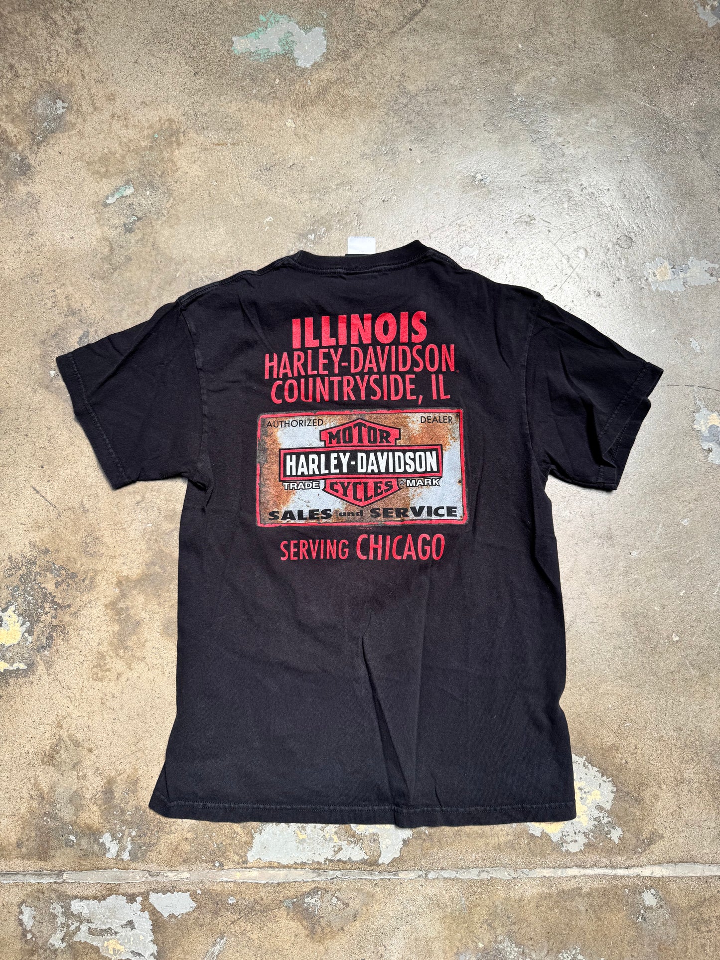 Harley Davidson Countryside,Illinois T-Shirt black M