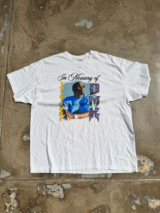 DMX "In Memory of" T Shirt White XL
