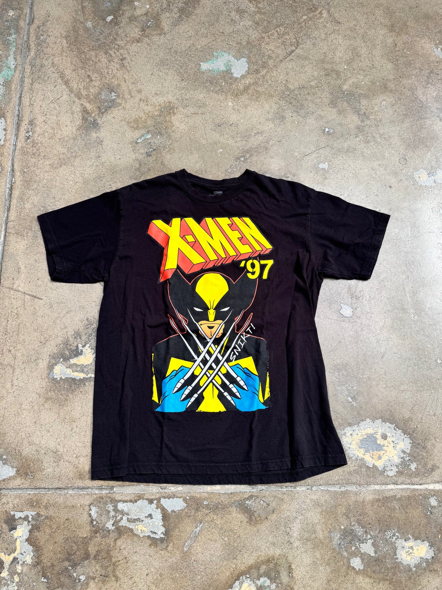 X-Men Wolverine 1997 T Shirt Black L
