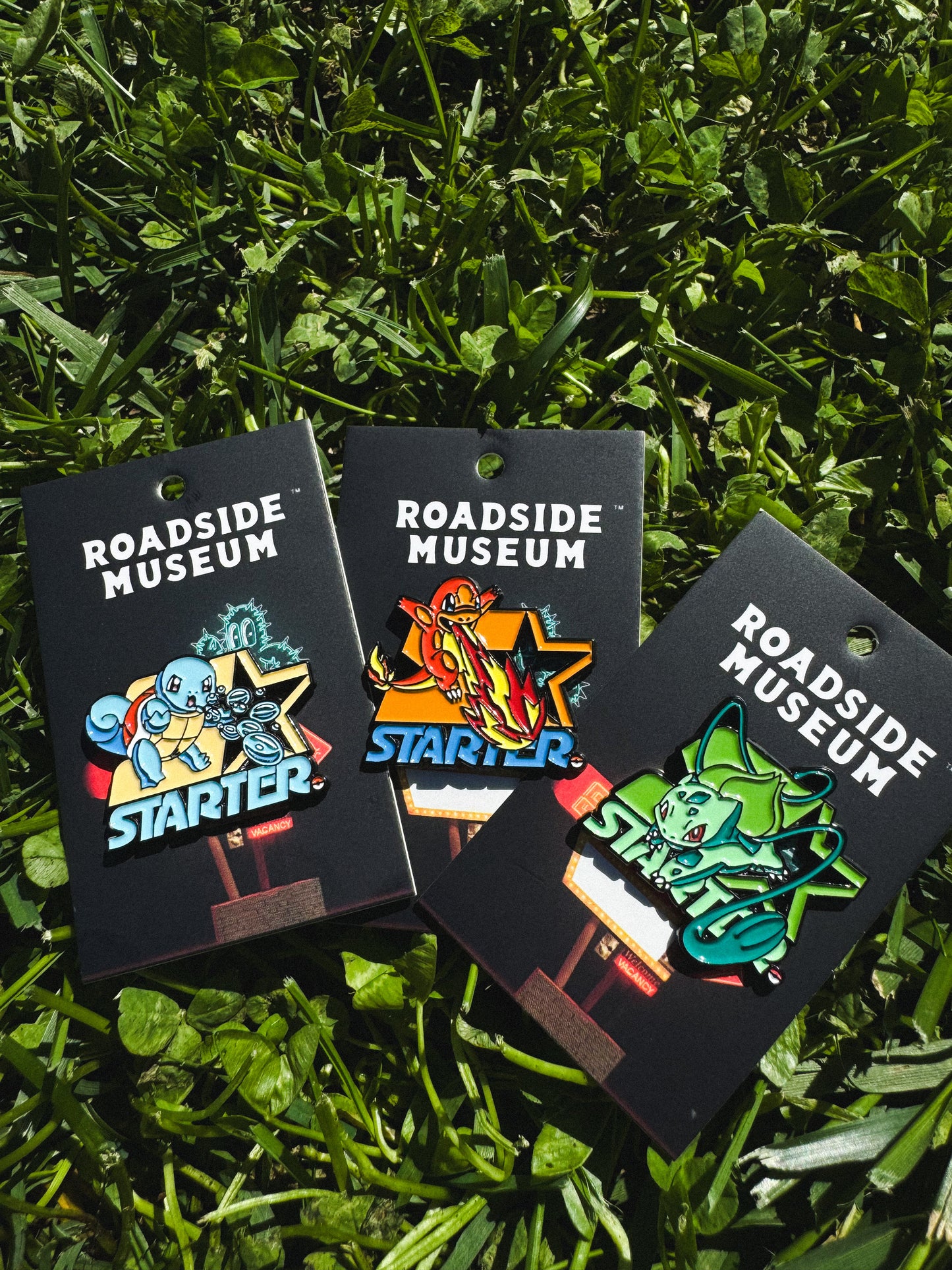 Roadside Museum Charmander Starter Pin