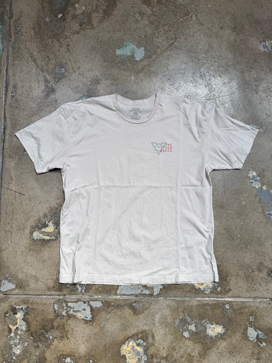 Vintage Chariots The Speed Breed T Shirt Off White XXL